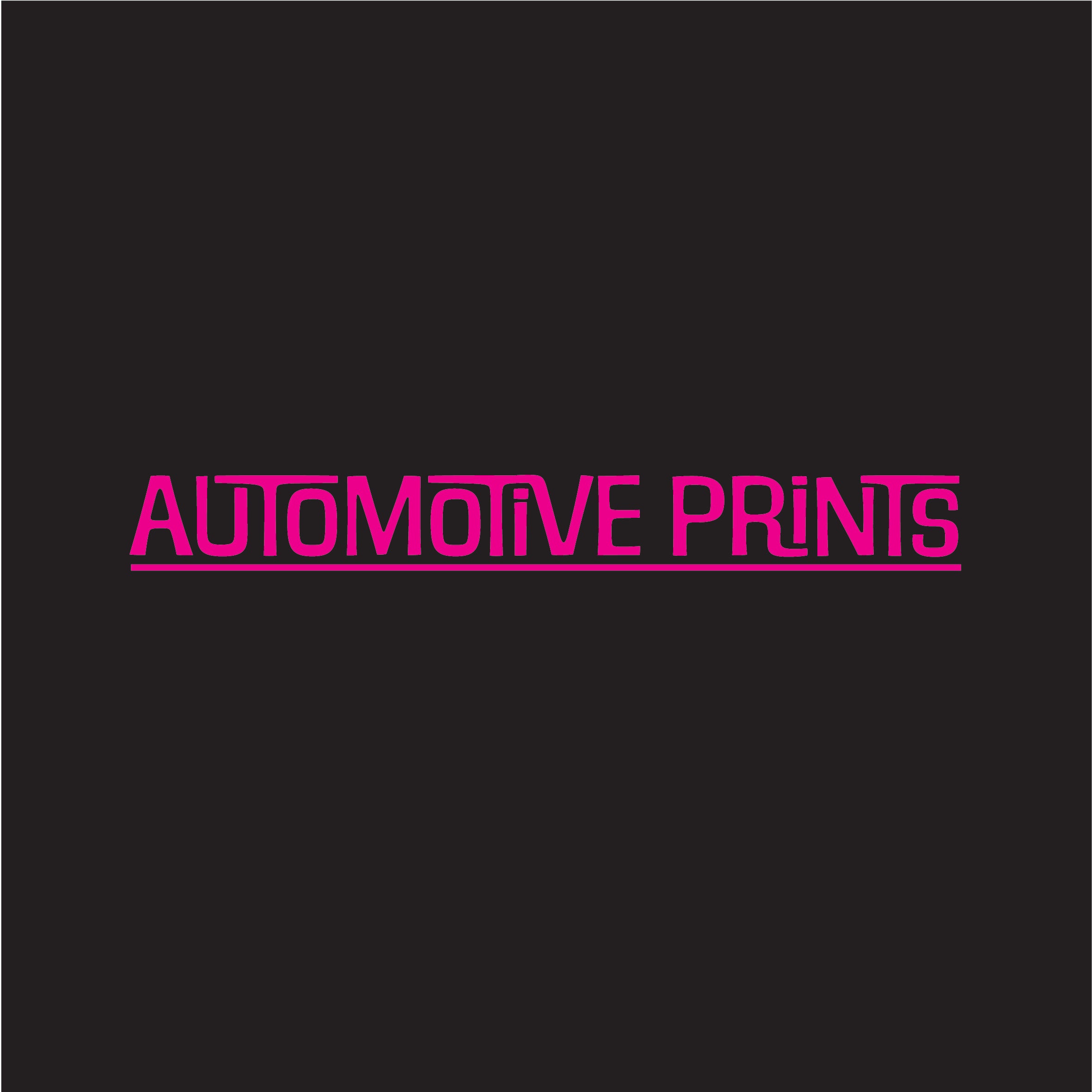 Automotive Prints