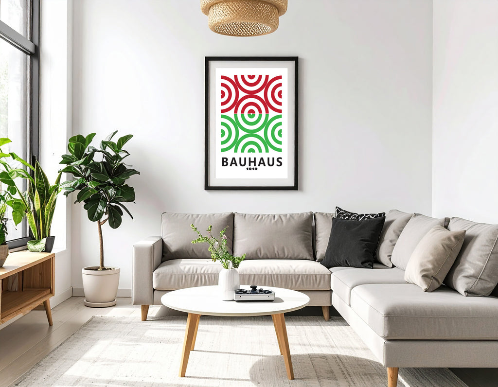 Bauhaus inspired - Never be seen - Art print