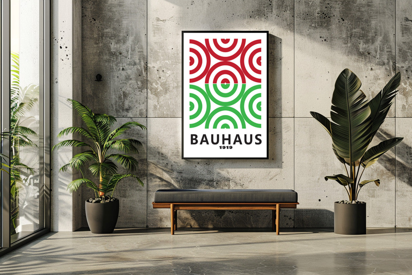 Bauhaus inspired - Never be seen - Art print