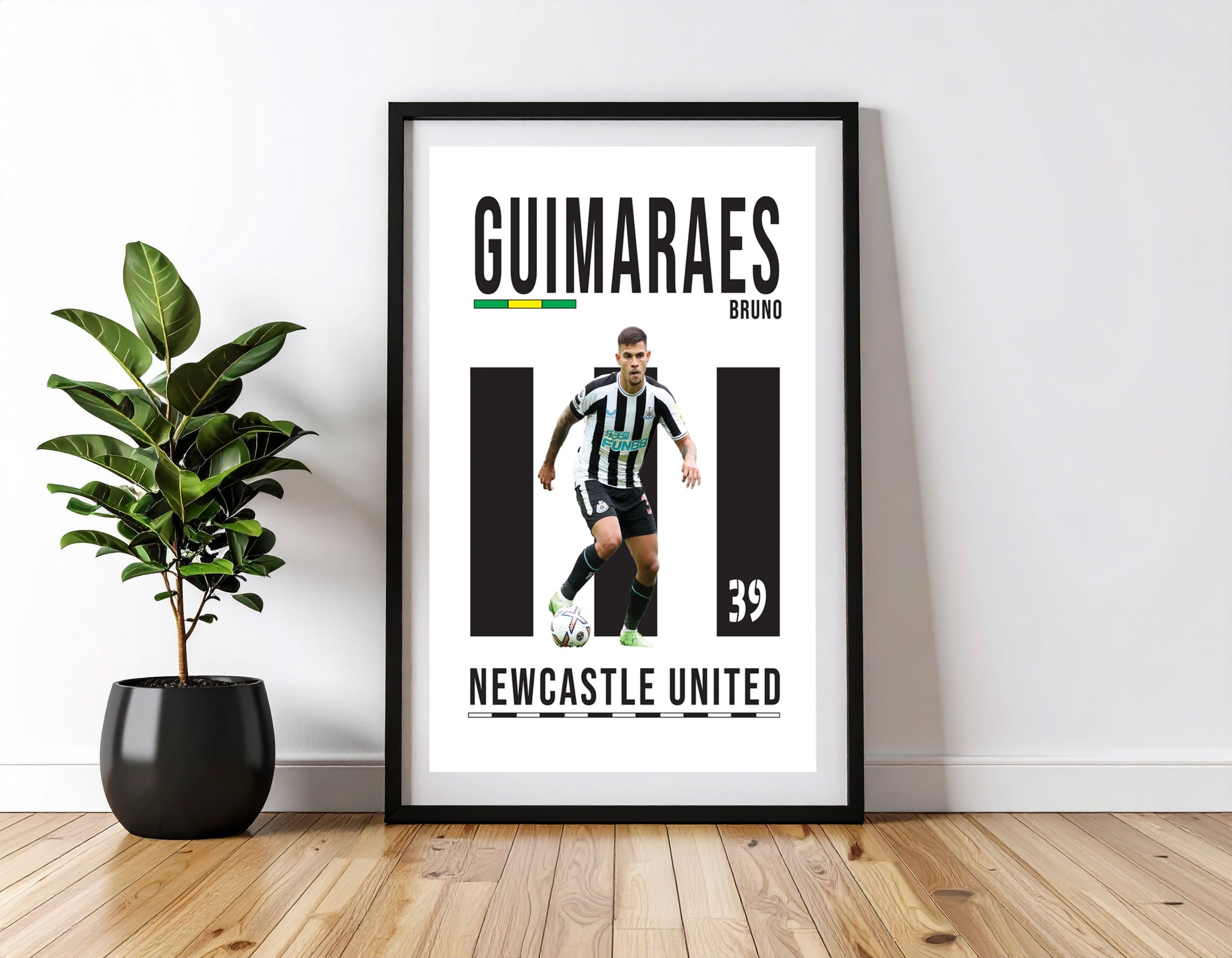 Newcastle United - Bruno - Art print