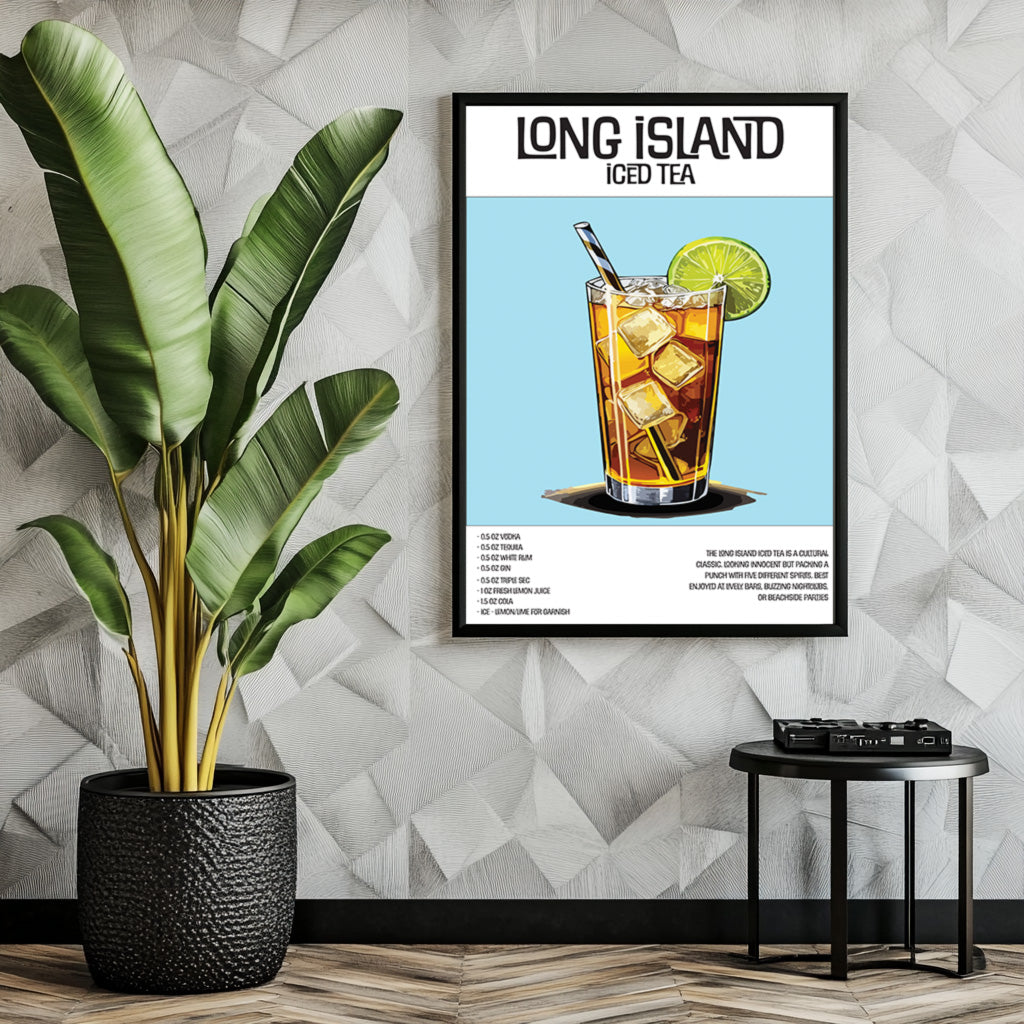 Long island iced tea - Art print